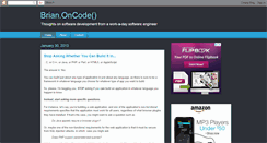 Desktop Screenshot of brian-driscoll.com
